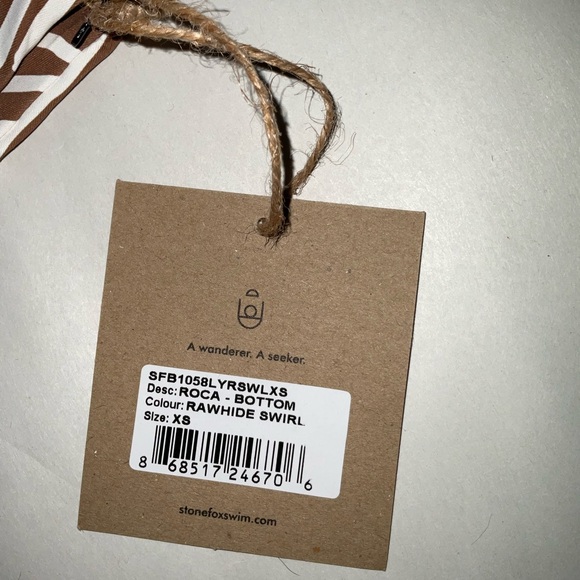 Stone Fox swim Roca 2 piece bikini set - Picture 2 of 3